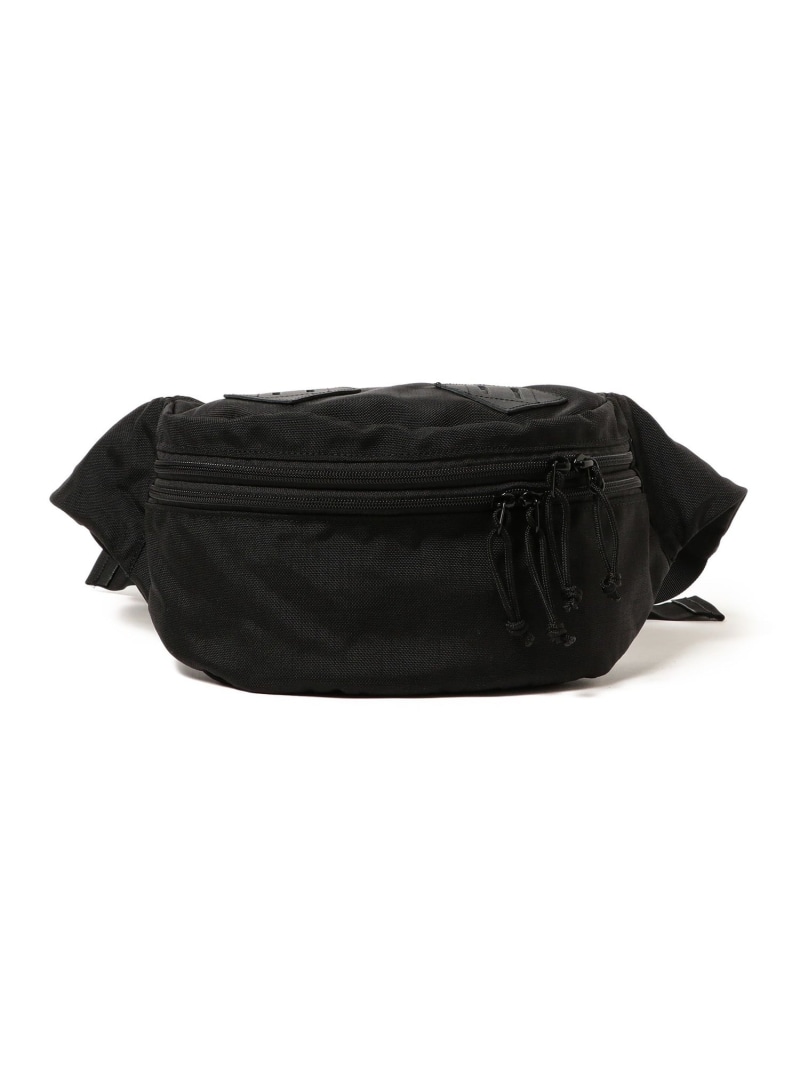 【ビームスの百名品】2 Zip Waist Pack BEAMS PLUS ビームス メン バッグ ボディバッグ・ウエストポーチ ベージュ グリーン オレンジ ブルー ブラック【送料無料】[ Fashion]