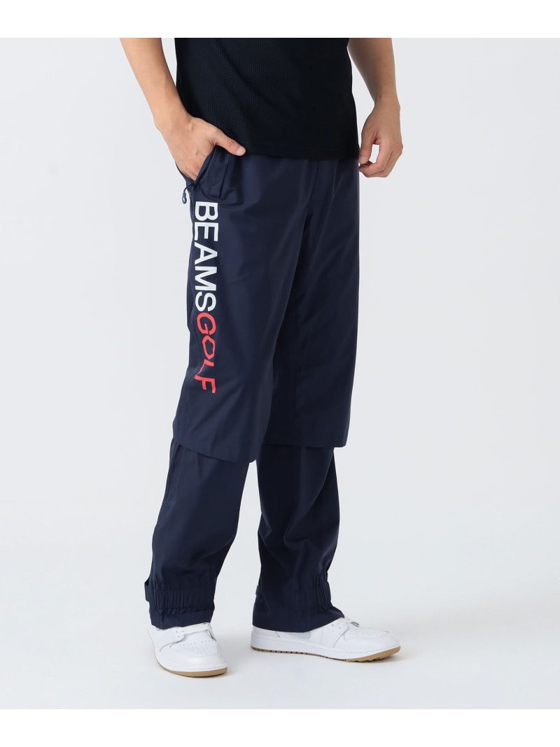 【SALE／40%OFF】＜MEN＞ PURPLE LABEL / 犀放り投げる(R)ベンチレーション レインパンツ BEAMS GOLF PURPLE LABEL ビームス ゴルフ ジャケット・アウター 余分の物のジャケット・アウター 白いこと 米国海軍【RBA_E】【貨物輸送無料】[ Fashion]