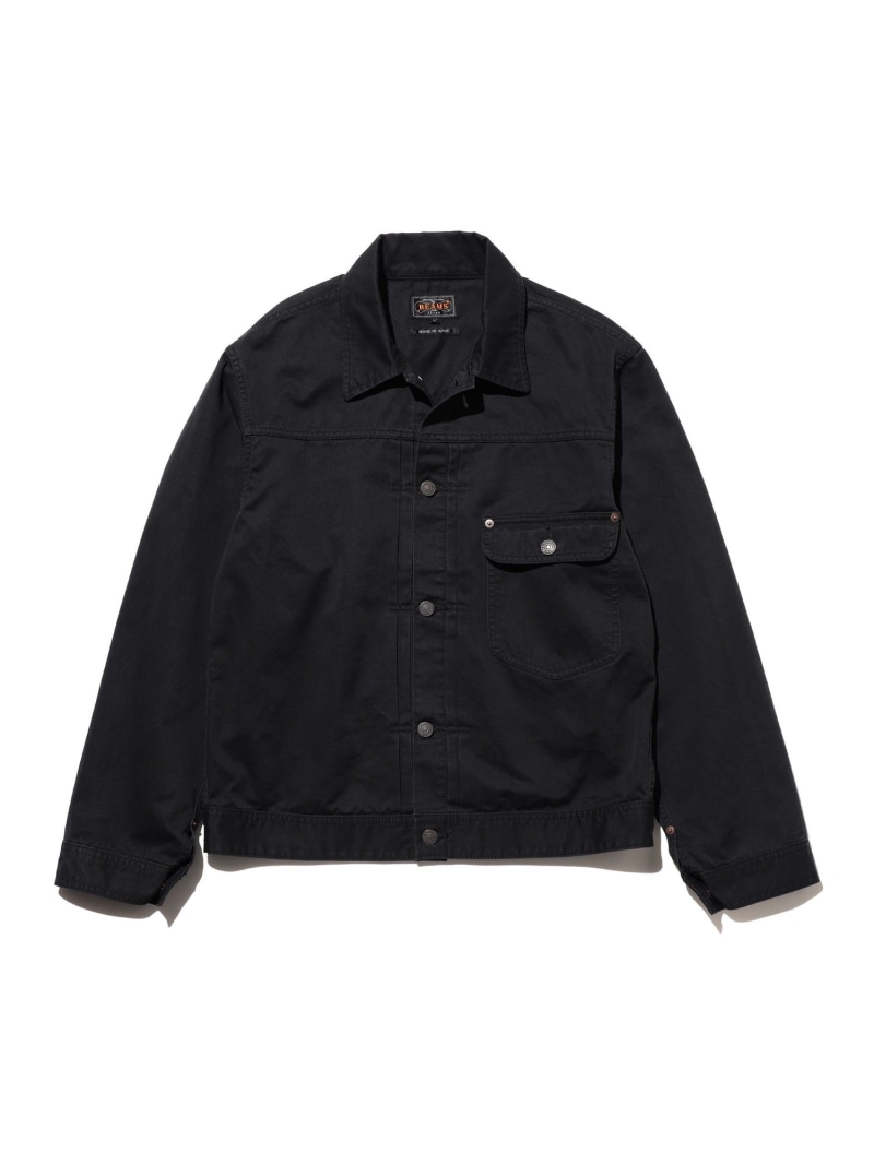 Digger Jacket 62 Twill BEAMS PLUS ビームス メン ジャケット・アウター ブルゾン・ジャンパー ブラック ベージュ【送料無料】[ Fashion]｜BEAMS／ビームス