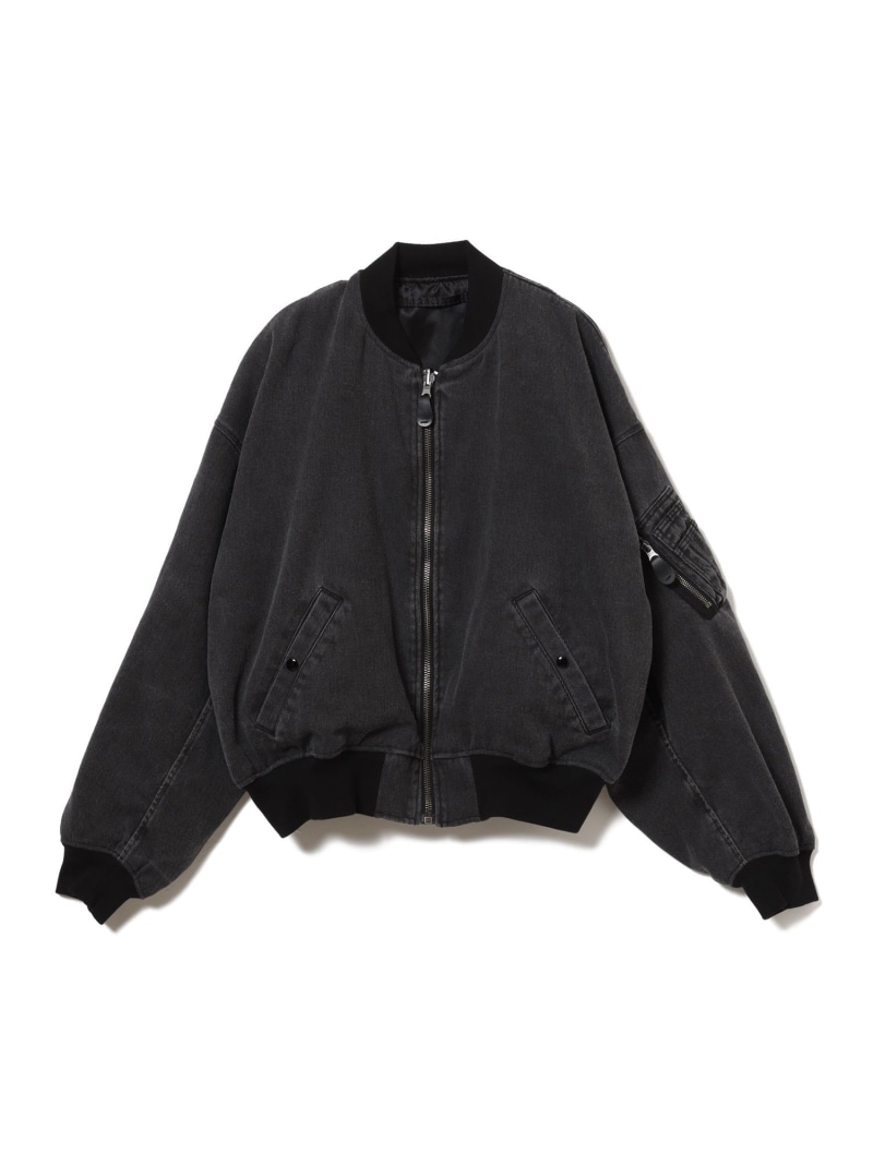 【SALE／60%OFF】【6/25新規値下げ】リバーシブル フェード ボンバー ジャケット 26SS BEAMS ビームス メン ジャケット・アウター ブルゾン・ジャンパー ブラック グリーン【RBA_E】【送料無料】[ Fashion]｜BEAMS／ビームス 8,554円
