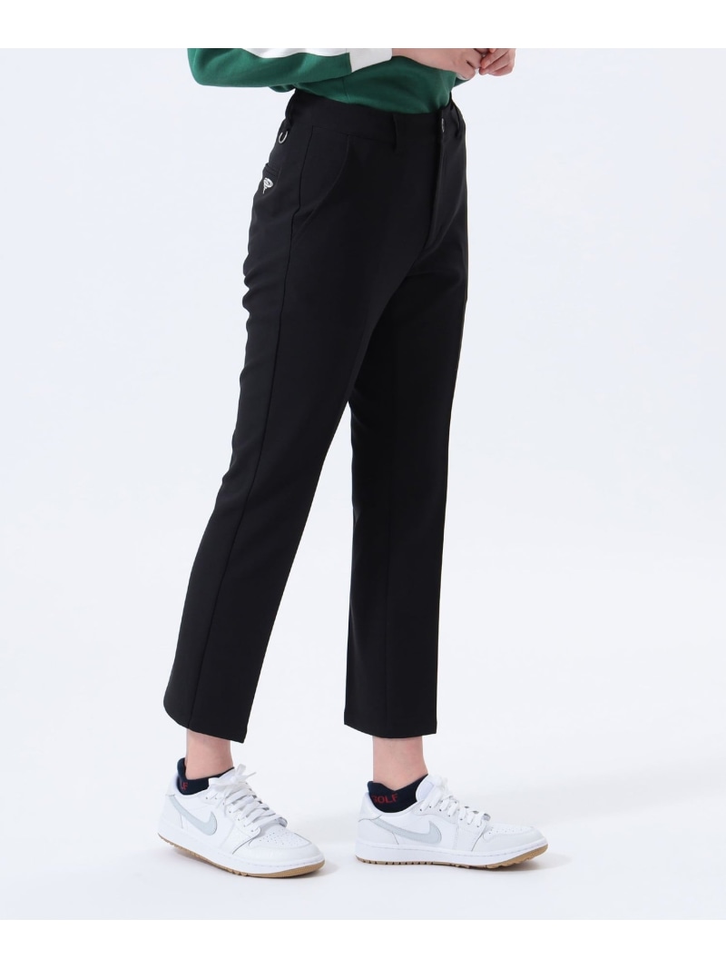 ORANGE LABEL / スリムテーパード ストレッチパンツ BEAMS GOLF ORANGE LABEL ビームス ゴルフ パンツ その他のパンツ ブラック ネイビー【送料無料】[ Fashion]