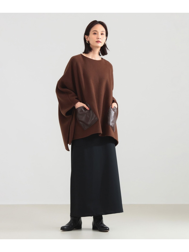 楽天市場】GIOVI / フォックスファー ジップ ポンチョ EFFE BEAMS