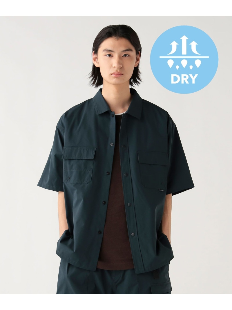 クイック ドライ シャツ(水陸両用) BEAMS HEART MEN ビームス ハート トップス シャツ・ブラウス ブラック ネイビー【先行予約】*【送料無料】[ Fashion] 6,006円
