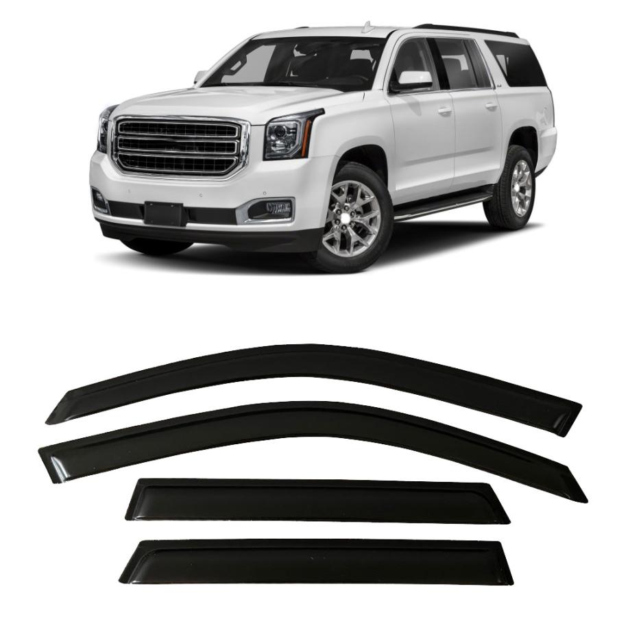 サイドバイザー GMC ユーコン XL 2015-2020 ドアバイザー｜BEAM店
