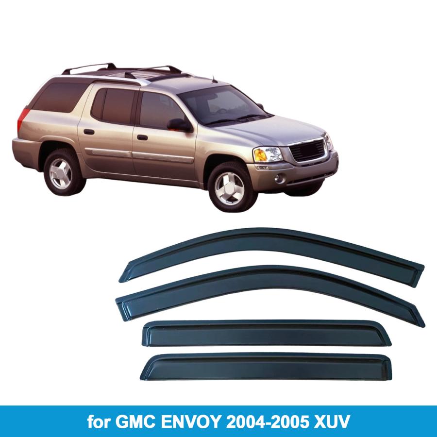 サイドバイザー GMC ENVOY 2004-2005 XUV ドアバイザー｜BEAM店