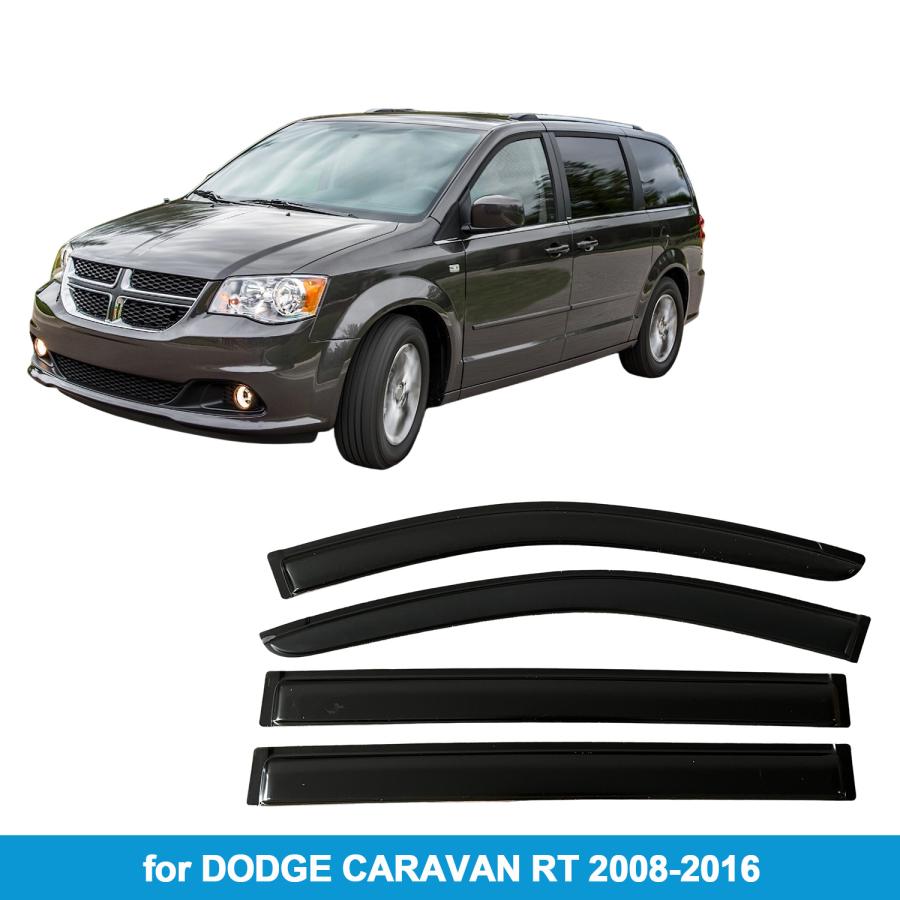 サイドバイザー ダッジ Caravan RT 2008-2016 ドアバイザー｜BEAM店