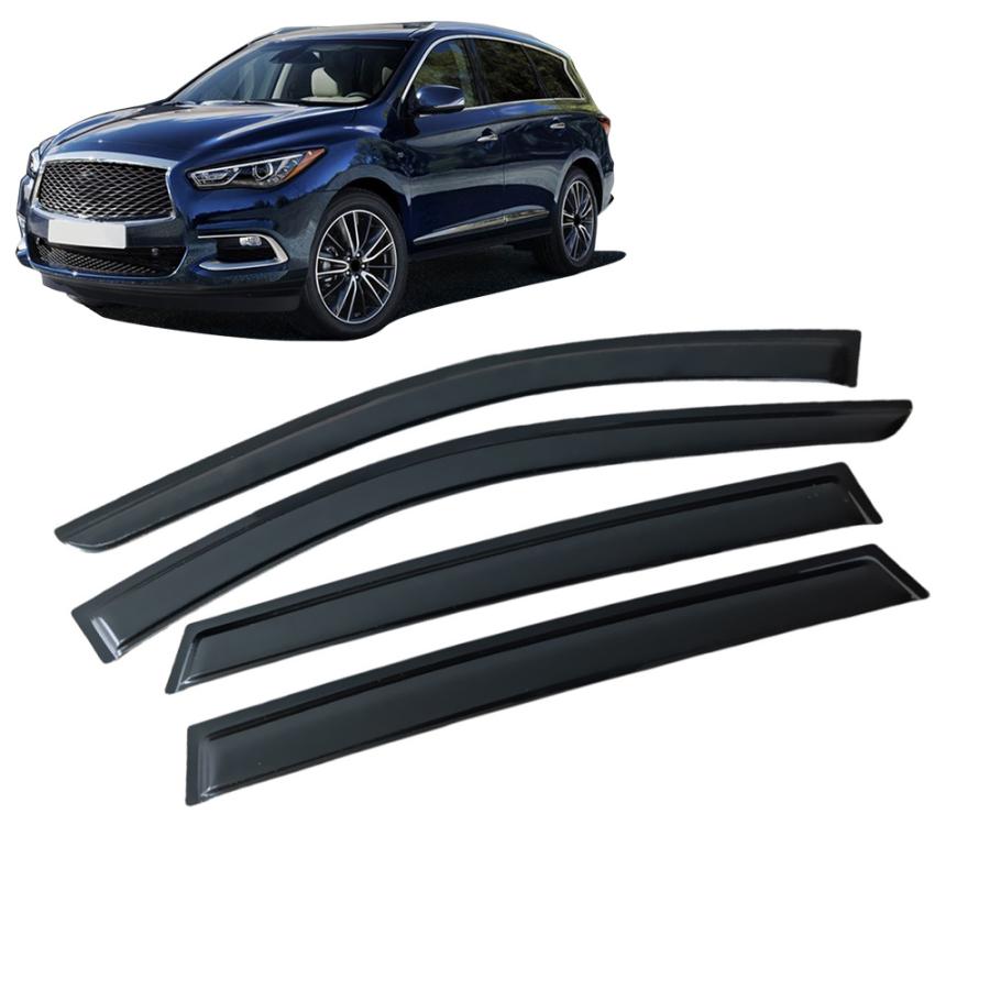 サイドバイザー インフィニティ QX60 L50 2013-2020 ドアバイザー｜BEAM店