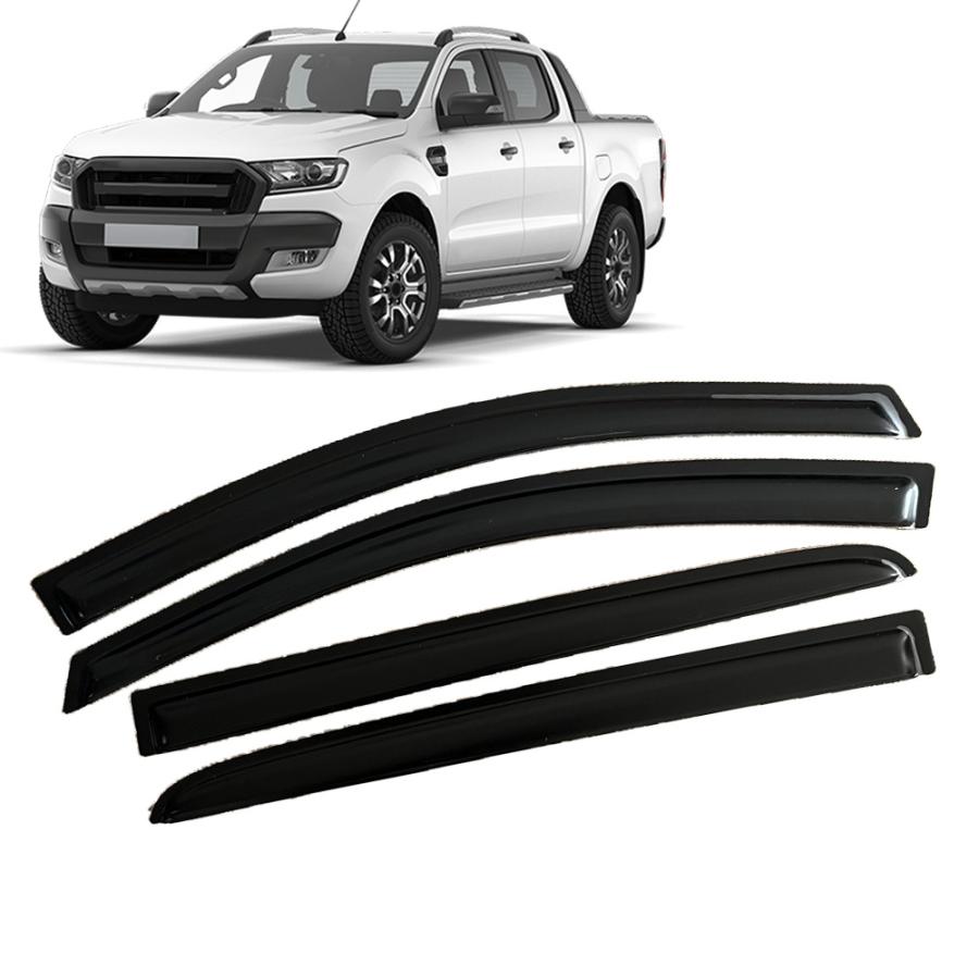 サイドバイザー フォード RANGER T6 SuperCrew 2011-2019 ドアバイザー｜BEAM店