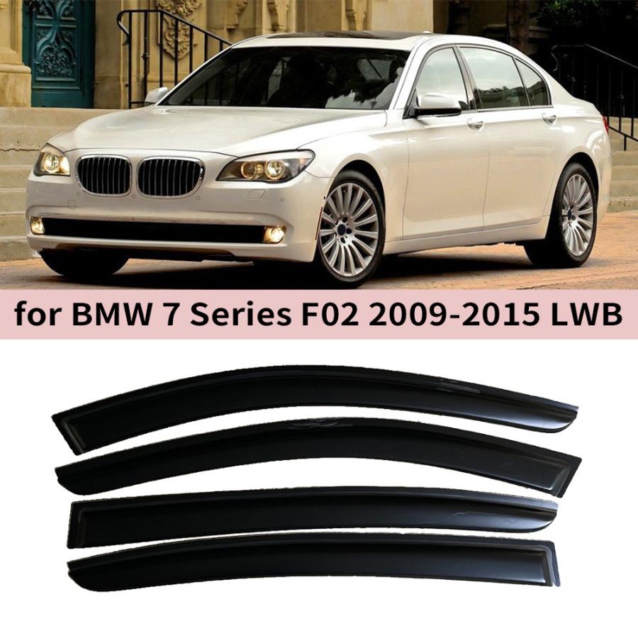 サイドバイザー BMW 7 シリーズ F02 2009-2015 LWB ドアバイザー｜BEAM店