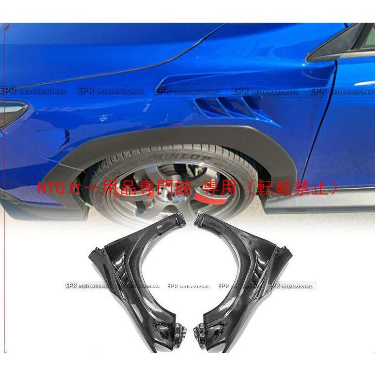 カスタムパーツ フロントフェンダー スバル WRX VBH EPA 7mm 広げ カーボン製|BEAM店