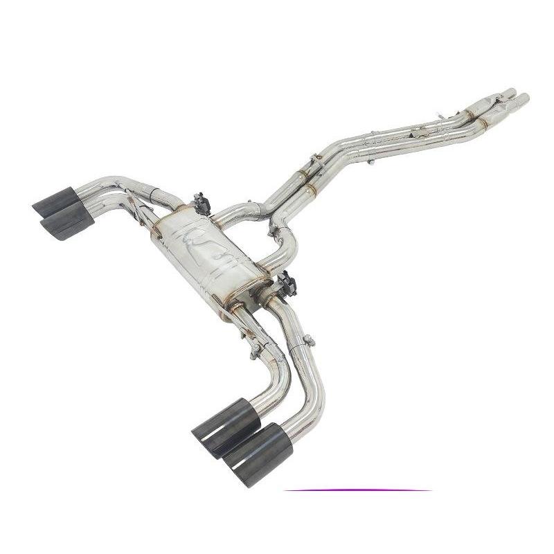マフラーカッター AUDI SQ5 B9.5 3.0T Valvetronic リモコンバルブ付ステンレス排気｜BEAM店