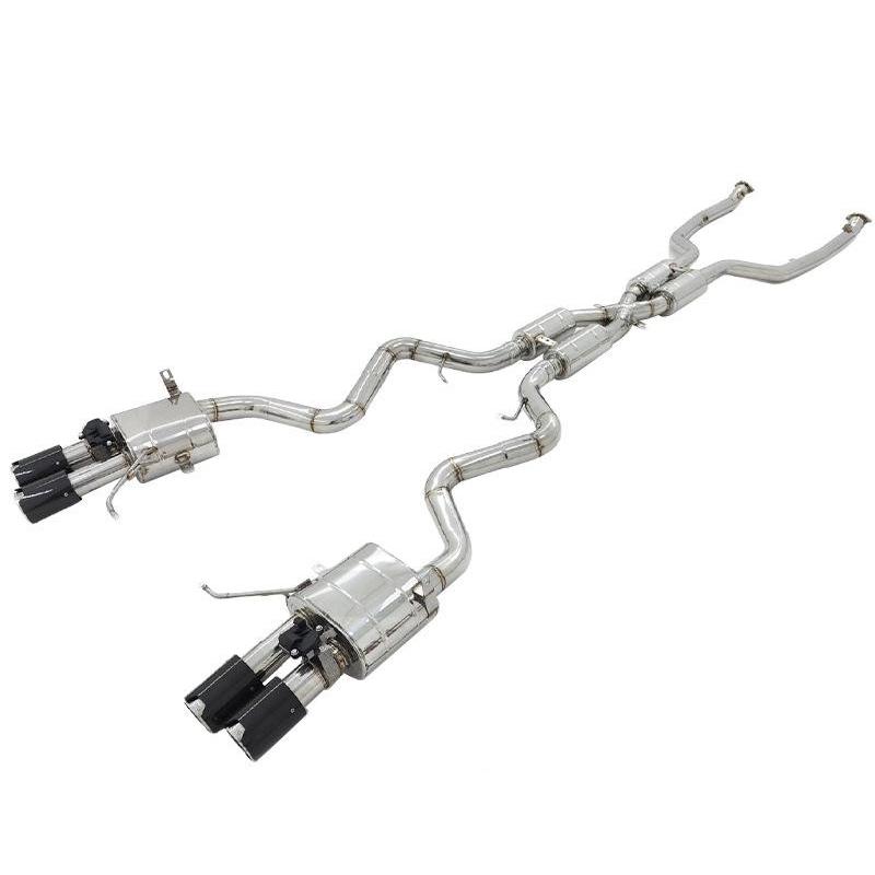 マフラーカッター BMW M3 E90 E92 E93 4.0L レゾネーター付バルブ SS304 サイレンサー｜BEAM店