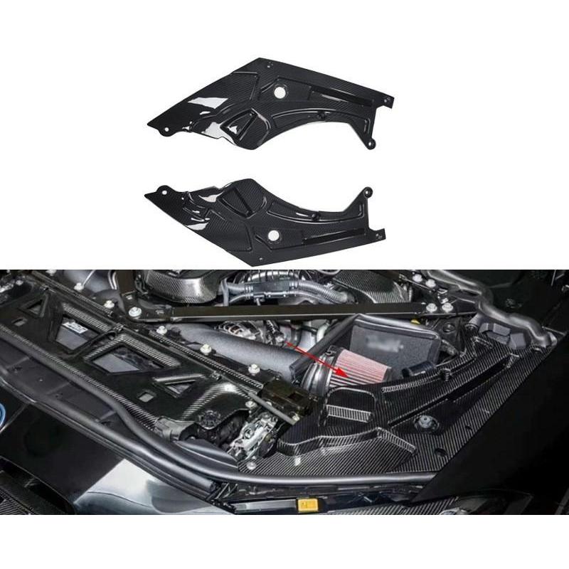 ヘッドライトカバー カーボン M3 G80 M4 G82 G83 ドライカーボン エンジンルーム内装カスタム｜BEAM店