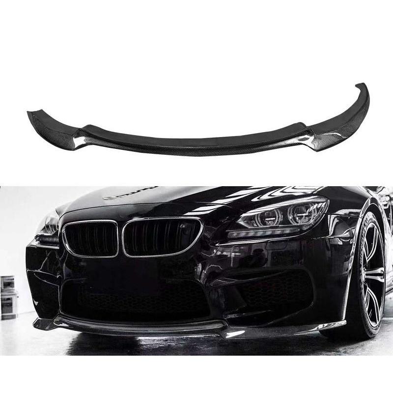 フロントリップ カーボン M6 F06 F12 F13 小型 V スタイル フロントスプリッター アンダーリップ フロントディフューザー エアロ一式｜BEAM店