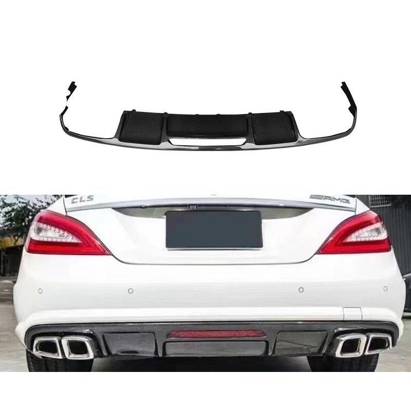 リアリップ カーボン CLS W218 AMG スタイル リアディフューザー リアエアロ一式|BEAM店