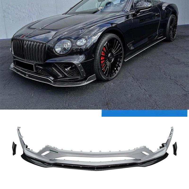 フロントリップ MSY スタイル ドライカーボン フロントスプリッター ベントレー コンチネンタル GT ボディエアロパーツ｜BEAM店
