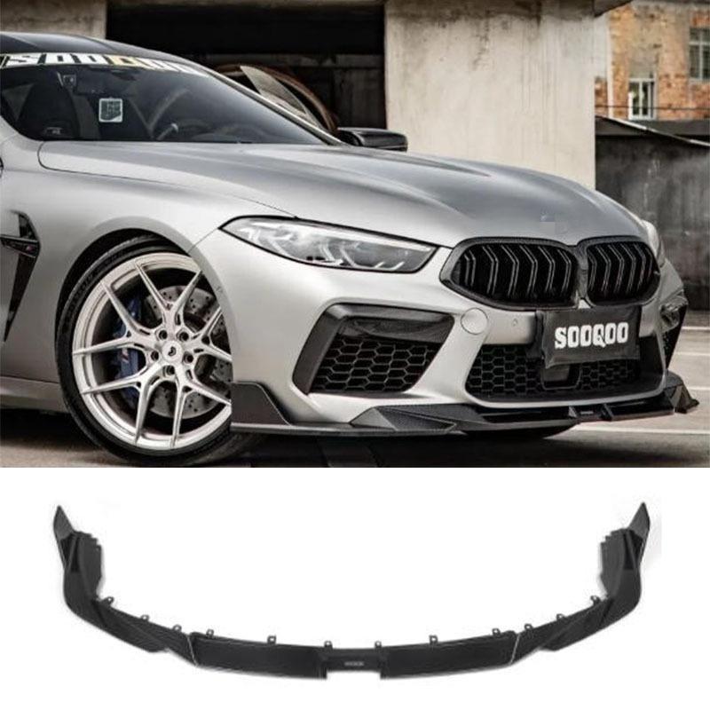フロントリップ SQ タイプ カーボン フロントスプリッター BMW M8 F91 F92 F93 フロントバンパーパーツ｜BEAM店