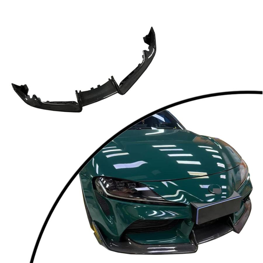 フロントリップ AD スタイル ドライカーボン 交換タイプ トヨタ Supra A90 A91 MK5 バンパーパーツ|BEAM店