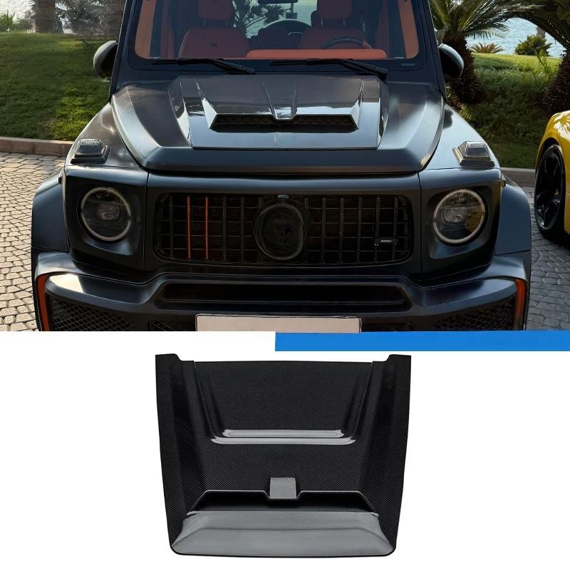 ボンネット BRABUS G800 スタイル カーボン メルセデス G クラス W465 フロントフードカスタムパーツ｜BEAM店
