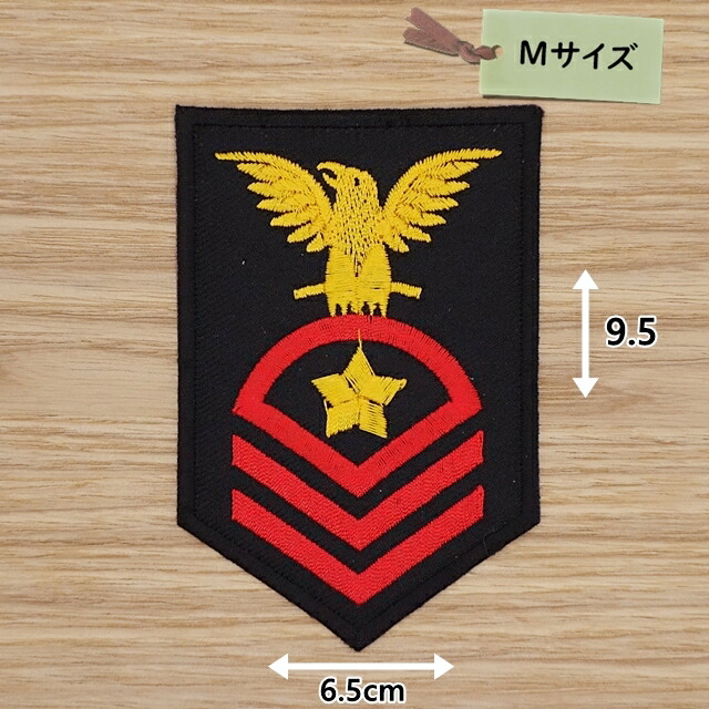 楽天市場】アメリカ海軍 U.S.NAVY 階級章ワッペン 新品 RANK-NAVY-C