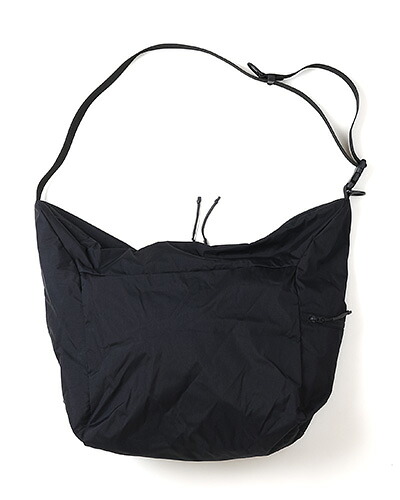 BAICYCLON by Bagjack Shoulder Bag / Black 2 80d cordura ripstop nylon バイシクロン / バッグジャック ショルダー バック / ブラック 黒 軽量 シンプル コーデュラナイロン 定番 baicyclon