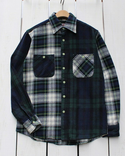 CAMCO Limited  Crazy Heavy Flannel Shirts  Long Sleeve / crazy  カムコ 押さえる  甚だしい掛け目 綿ネル プルオーバー  長袖 フランネルプルオーバー / クレイジー ブラックウォッチ タータンチェック  camco work フランネルプルオーバー 甚だしいフランネル