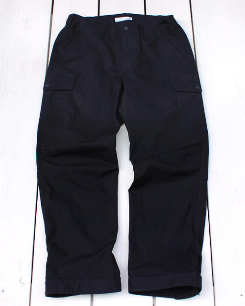 narifuri Bike Cargo Pants stretch twill Black ナリフリ バイク カーゴ パンツ ストレッチ ブラック / 黒 narifuri|Beard Store