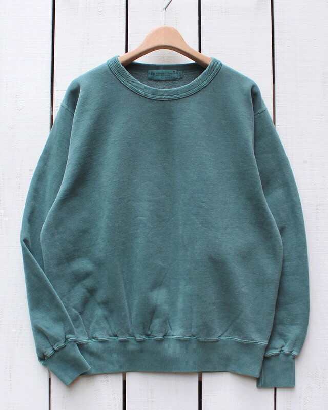 Redwood Classics  Polar Crewneck Sweat  trainer 20薬局衡オンス / Pine Sand / overdye  赤いこと白木 クラシックス  労働者の一団のど首 汗水 / 長袖  襟整理保存用具 フラットシーマ 裏起毛  パイン 沙子 生産品染め  緑であること カナダ製 redwood