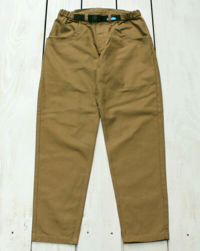 KAVU New Chilliwack Pants / cotton canvas tapered / Brown Beige カブー ニュー チリワック パンツ コットン キャンバス テーパード ブラウン ベージュ アウトドア トレッキング kavu カブー パンツ｜Beard Store