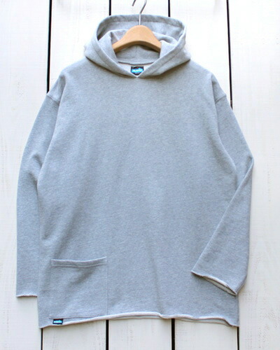 KAVU  FL Lock Parka / sweat hood  loose fit / Grey  カブー  鍵を掛ける パーカー / 長袖 流汗  無地 ボンネット 裏毛 定番  濫りがわしい 相応う 衣嚢  薄墨色 ギョリュウモドキ 杢  kavu unisex