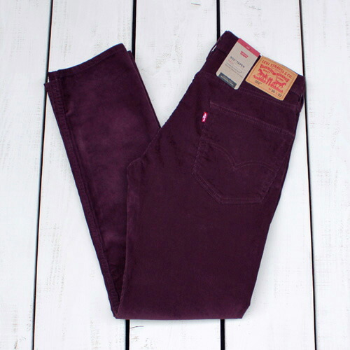 【楽天市場】Levi's 502 / Taper Corduroy 14w cord pants stretch Winetasting ...