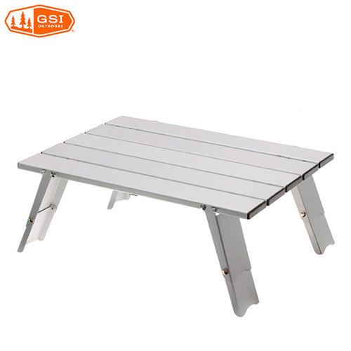 GSI outdoors Micro Table Small / alminium compact / 680 g ジーエスアイ アウトドアーズ マイクロテーブル スモール 折りたたみ 軽量 アルミ 耐荷重 9 kg 40x29 キャンプ camp BBQ フェス