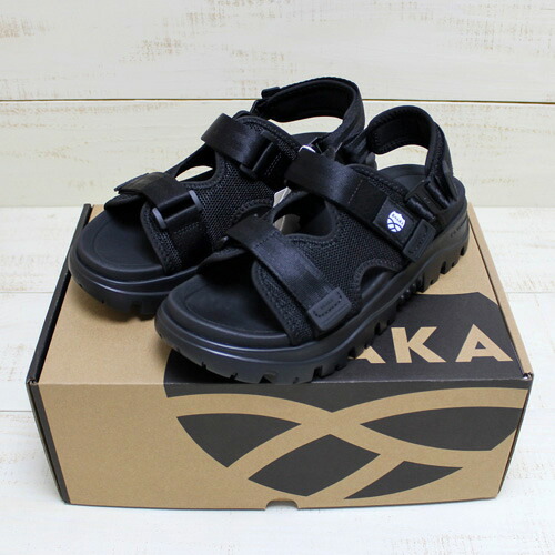 SHAKA Chill Out EX / sandal strap 2way / Black シャカ チルアウト ex / サンダル ストラップ スライド 2ウェイ ネオプレーン メッシュ 軽量 ブラック 黒 / shaka travel town トラベル タウン