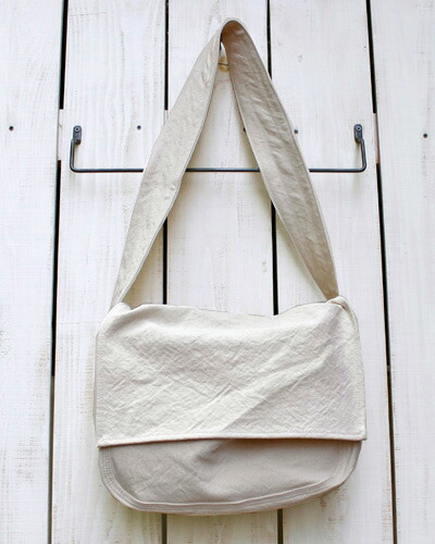 V.D.L.C  Newspaper Bag M / shoulder unisex  Kinari / washed  ブイディーエルシー ニュース番組調査報告 御徒面子 M大きさ  肩肉 キャンヴァス 綿織物  生み出すことり キナリ 洗いもの made インチ japan 日本製 vdlc 帆布 伝達人