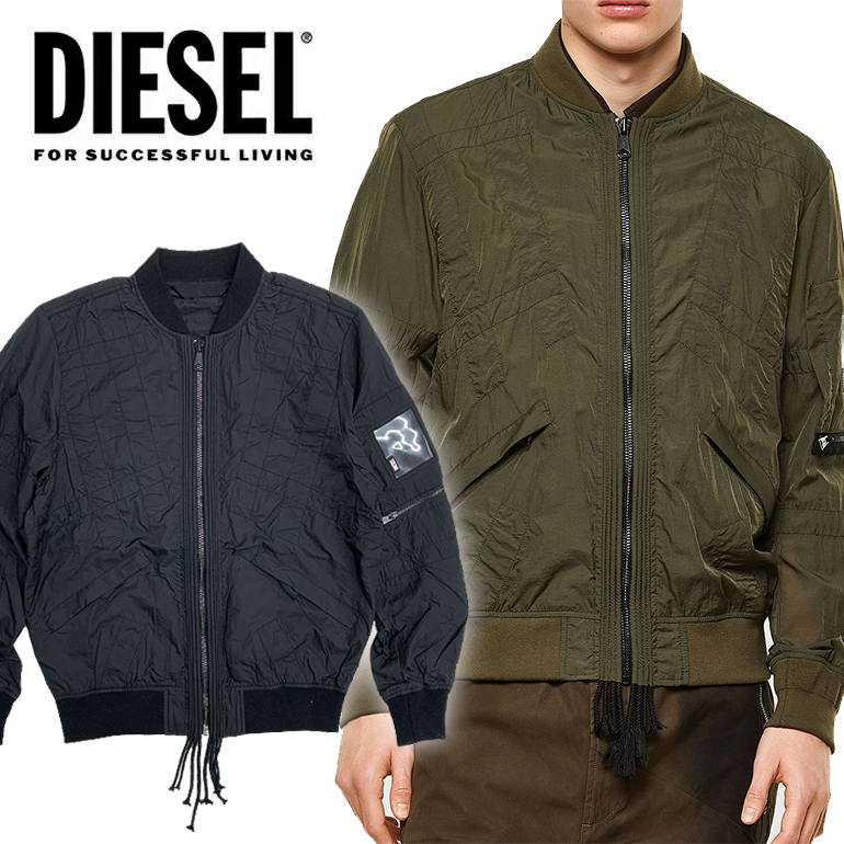 楽天市場】DIESEL ディーゼル メンズ ブルゾン MA-1J-LAGASHブルゾン