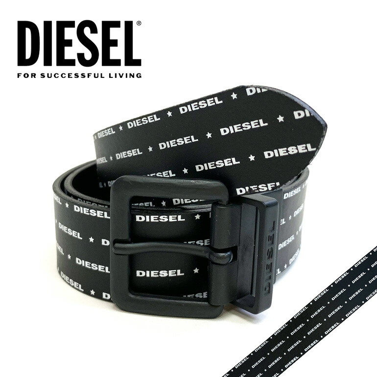 人気が高い 楽天市場 ディーゼル レザーベルト Diesel ベルト リバーシブル 2wayb Douckle X061 P0781 T8013牛革 本革 レザー ブラック シンプル かっこいい 総ロゴ インポートショップ Beare 残りわずか Hajoseppelt De