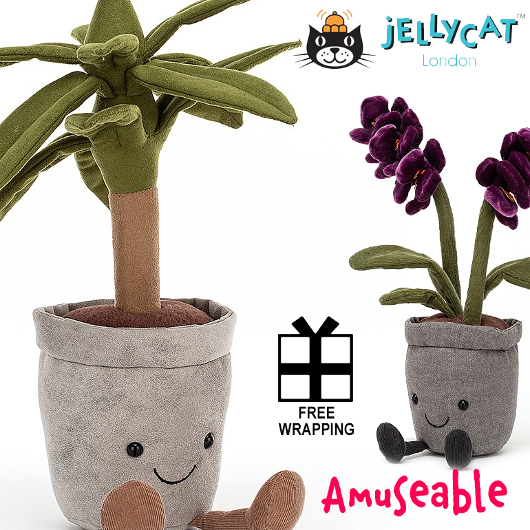 Jellycat ジェリーキャット 観葉植物 植木鉢 植物 鉢植えamuseable Dragon Treeかわいい ギフト プレゼント インテリア Ice Org Br