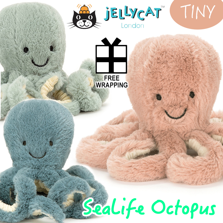 楽天市場】JELLYCAT ジェリーキャット Octopus Baby TinySTB4OC