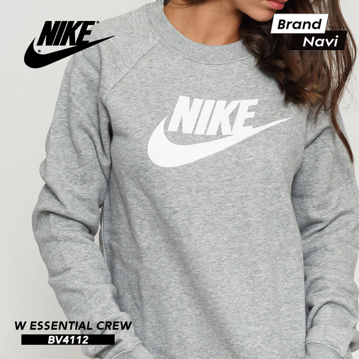 ナイキ スウェットシャツ 長袖 トレーナー レディース NIKE NSW CLUB FLC GXクルー スポーツウェア 女性用 トップス カジュアル スエット /FN3629-113 fn3629-010_01.jpg