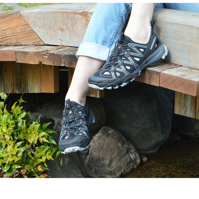 わがままを叶えてくれるウォーターシューズ メレル MERRELL チョップロック シャンダル CHOPROCK SANDAL ウォーターシューズ  アウトドア 新版 サンダル 靴 レディース キャンプ