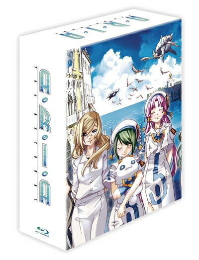 【中古】 ARIA The NATURAL Blu-ray BOX (特製フレーム付き描き下ろしイラスト付)｜ベアホームズ
