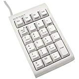 【中古】 東プレ テンキー REALFORCE23U USB 有線接続 静電容量無接点方式 ケーブル長/80cm カスタマイズ機能付(DIPスイッチ) 昇華印刷 ALL45g荷重 ホワイト WC0100