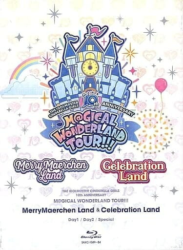 【中古】 【Blu-ray】THE IDOLM＠STER CINDERELLA GIRLS 10th ANNIVERSARY M＠GICAL WONDERLAND TOUR!!! MerryMaerchen Land ＆ Celebration Land