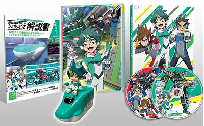 【中古】 新幹線変形ロボ シンカリオンZ Blu-ray 第1巻｜ベアホームズ
