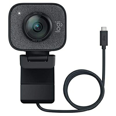【中古】 ロジクール Webカメラ C980GR フルHD 1080P 60fps ストリーミング AI オートフォーカス 自動露出補正 手ブレ USB Type-C ウェブカメラ ウェブカム PC Windows Mac スマホ YouTube グラファイト 国内正規品｜ベアホームズ