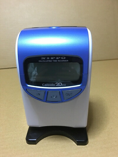 中古　NIPPO タイムレコーダーカルコロ20ex カルコロ20ex：廃盤商品：武藤工業株式会社