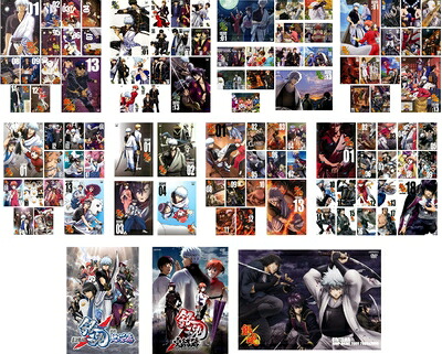 【中古】 銀魂 シーズン 1、2、3、4、銀魂’、延長戦、銀魂゜、銀魂.、劇場版、ジャンプアニメツアー 2008&2005 [レンタル落ち] 全103巻セット [マーケットプレイスDVDセット商品]