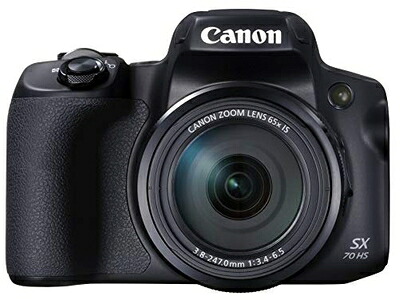 【中古】 Canon コンパクトデジタルカメラ PowerShot SX70 HS 光学65倍望遠レンズ/EVF内蔵/Wi-FI相応う PSSX70HS
