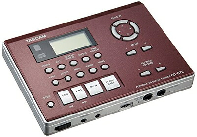 【中古】 TASCAM(タスカム) CD-GT2 ギター練習 CDプレーヤー チューナー 小型 コンパクト ポータブル キーチェンジ スピード・テンポチェンジ ギターキャンセル マイナスワン バンド練習