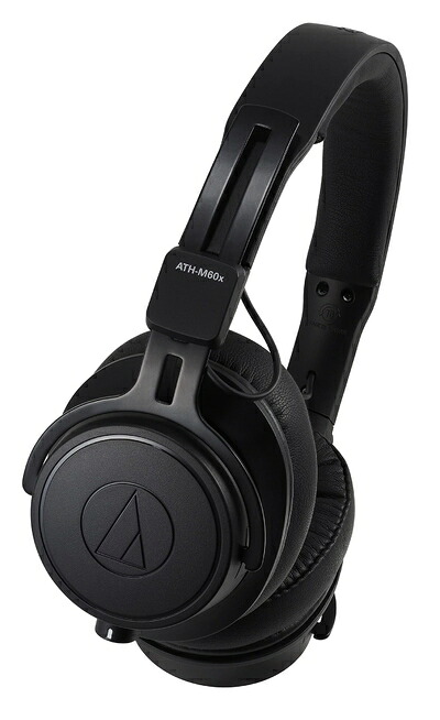 【中古】 オーディオテクニカ ATH-M60x モニターヘッドホン 有線 スタジオ オンイヤー レコーディング/ミキシング/DJ/トラックメイキング/DTM 【国内正規品】｜ベアホームズ